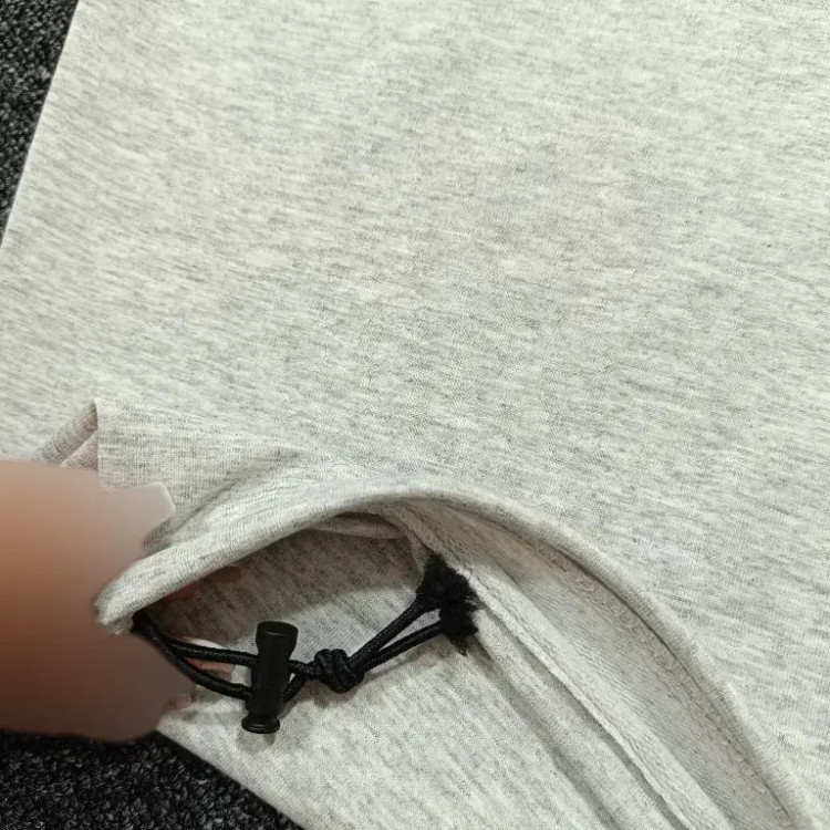 شلوار جاگر زنانه ملانژ رنگ مشکی و طوسی فری سایز