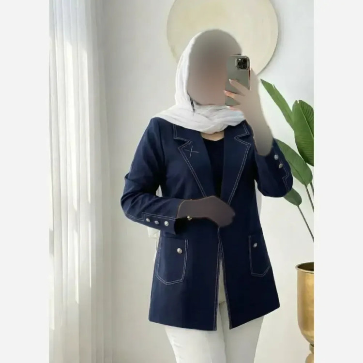 کت مزونی اسنا دبل مازراتی درجه یک جیب دار