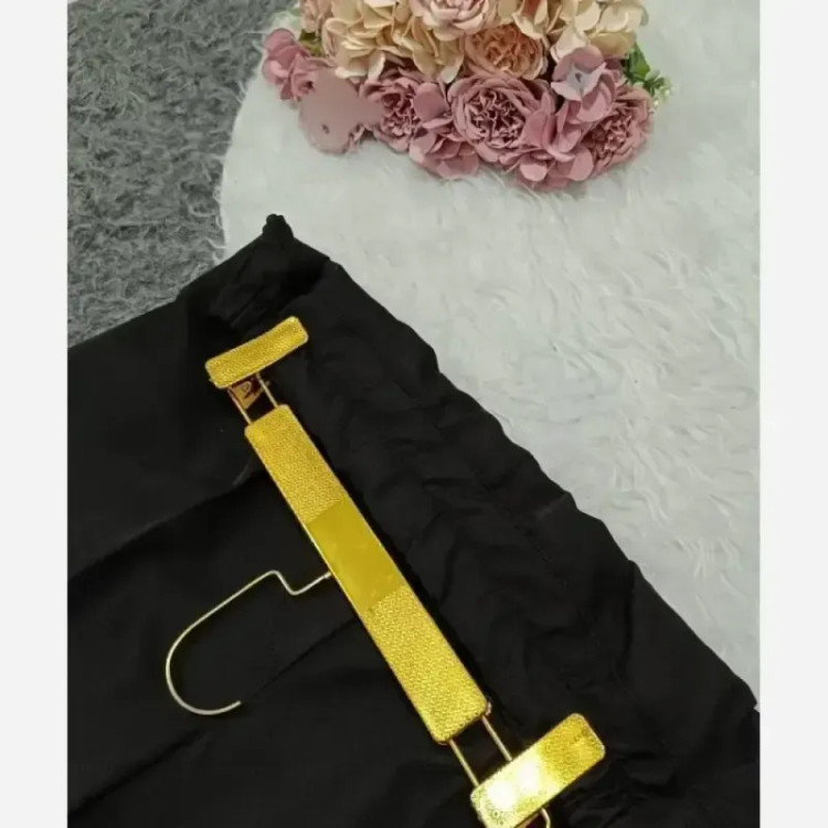 شلوار بگ مازراتی دبل درجه یک پشت کش جلو پیلی زنانه رنگ مشکی سورمه ای قهوه ای سایز 1 تا 4