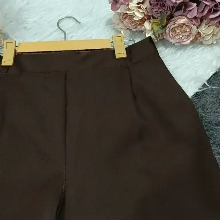 شلوار بگ مازراتی دبل درجه یک پشت کش جلو پیلی زنانه رنگ مشکی سورمه ای قهوه ای سایز 1 تا 4