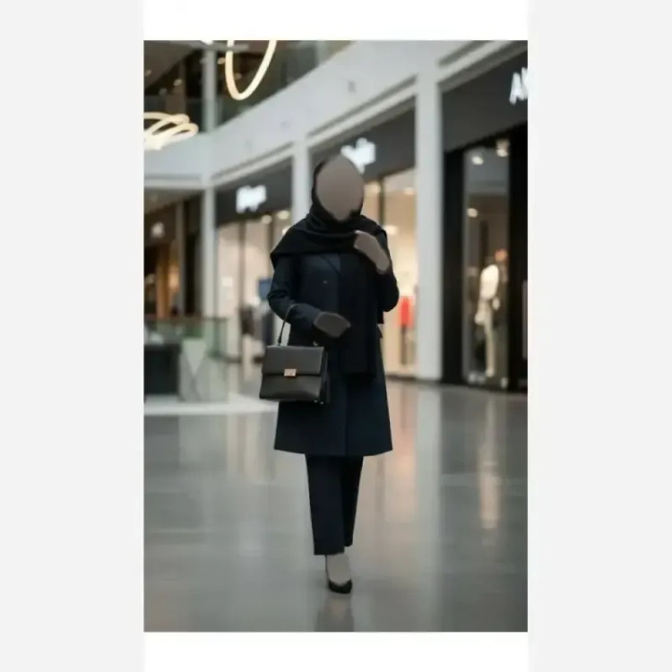 کت مزونی اسنا جنس دبل مازراتی درجه یک رنگ سرمه ای قهوه ای مشکی سایز 1 و 2