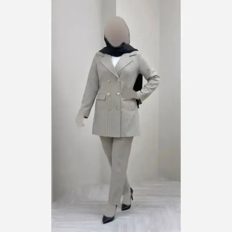 ست اداری سارا پارچه مازراتی کجراه درجه یک رنگ بندی متنوع سایز 1 و 2